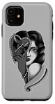 iPhone 11 Devil is a Woman American Traditional Tattoo Flash Case