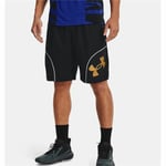 Miesten urheilushortsit Under Armour Perimeter 28 cm Musta Miehet