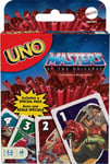 UNO Masters of the Universe Card Game with 112 Cards, Gift for Kid, Family &