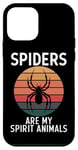 Coque pour iPhone 12 mini Spiders Are My Spirit Animals Arachnide Terrarium Araignée