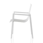 Chaise de jardin Aluminium Blanc/Blanc - ARRIETA