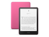 Amazon Kindle Paperwhite - 12. Generasjon - Ebook-Leser - 16 Gb - 7" Monokrom Paperwhite - Berøringsskjerm - Bluetooth, Wi-Fi - Bringebær - Lockscreen Ad-Supported