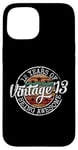 iPhone 15 Vintage 2013 Bday Stamp 12th Birthday Gifts 12 Year Old Case