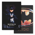 Decorsome x Batman Michael Keaton Canvas 2-pack bundle - 20  x 30