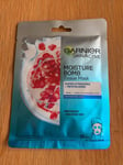 X5 New GARNIER Skin Active MOISTURE BOMB Hydrating Pomegranate TISSUE Face Mask