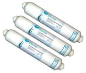 3 Pack Of In Line Water Filter - Water Filter Man Branded Filters