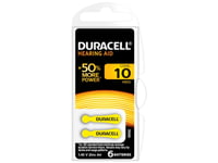 Duracell Easytab 10, Engångsbatteri, Pr70, Zink-Luft, 1,45 V, 6 St