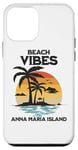 Coque pour iPhone 12 mini Beach Vibes Anna Maria Island Floride Tropical Sunset