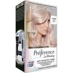 L’Oréal Paris Hiusväri kokoelma Préférence Le Blonding 02 Pearly Boost - keskikokoinen vaalea 1 Stk. (9,74 € / 1 Kpl)