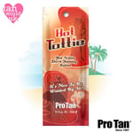 New Pro Tan Hot Tottie Dark Tanning  Sunbed Accelerator Lotion Cream 22ml Sachet