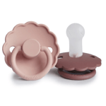 FRIGG Napp Daisy Silicone 2-pack Blush/Woodchuck