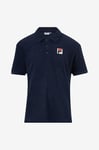 FILA - Pikétröja Liverpool Towelling Polo Shirt - Blå