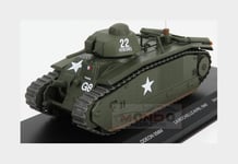 1:43 Odeon Renault B1 Bis Tank France 1945 Military Green ODEON058M Modellino