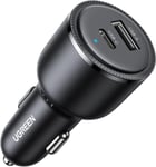 UGREEN 63W USB C Car Charger Fast Charging PPS 45W & QC3.0 & PD3.0 Type C...