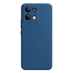 EIDERWOOD Xiaomi Redmi Note 13 Pro (5G) / Poco X6 Matt Fleksibelt Plast Deksel - Blå