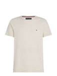 Tommy Hilfiger Stretch Slim Fit Tee Beige