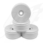 [FR] DE Racing Speedline Plus Buggy Wheels per 1/8 Buggy / BIANCO - DER-PSB-8W