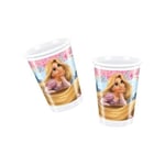 Tangled Rapunzel Disney Princess Birthday Party Plastic Cups For 16 Guests