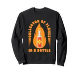 Flames Bottle Spicy Food Hot Chili Sauce Red Pepper Jalapeno Sweatshirt