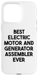 iPhone 15 Pro Max Best Electric Motor And Generator Assembler Ever Case