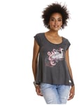 Odd Molly Rock Star T-Shirt W Asphalt (M M)