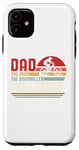 Coque pour iPhone 11 Downhill Dad The Legend Mountain Bike Funny Biking Biker