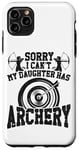 iPhone 11 Pro Max Archery Bow Archer Mom Mother Vintage Sorry I Can't My Case