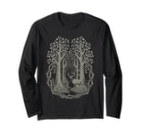 Dark Cottagecore Enchanting Forest Mystique Long Sleeve T-Shirt