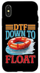 Coque pour iPhone X/XS DTF Down To Float Eau de baignade