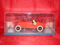 VOITURE TINTIN 1/24 LE BOLIDE ROUGE LES CIGARES DU PHARAON 3 NEUF BO