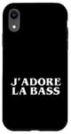 Coque pour iPhone XR J'adore la basse