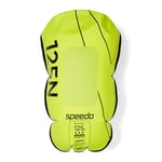 Speedo Unisex Tow Float with Dry Bag |Training Aid | Open Water Swimming, Yellow/Black, One Size