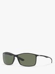 Ray-Ban RB4179 Men's Liteforce Tech Polarised Rectangular Sunglasses