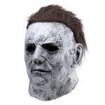 thematys Masque de Tueur Michael Myers – Horreur Terrifiant pour Halloween et Carnaval, Effrayant en Latex de Qualité Supérieure, Unisexe pour Adultes – Parfait pour Cosplay et Soirées à Thème