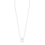 Snö of Sweden Madeleine round pendant neck 42 plain s