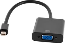 Adapter Av Lechpol Displayport Mini - D-Sub (Vga) Czarny (Kom0848)