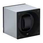 SwissKubik Masterbox Aluminium Silver Watch Winder 1 klokke Sølv Aluminium SK01.AE002 - Unisex