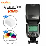Godox V860II-N VING TTL Li-ion Battery Camera Flash Speedlite For Nikon Gift