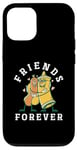 Coque pour iPhone 12/12 Pro Hot-dogs Mustard Love de Friends Forever