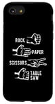 iPhone SE (2020) / 7 / 8 Rock Paper Scissors Table Saw Game Gamers Paper Gaming Case