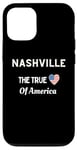 iPhone 12/12 Pro Patriotic Love Nashville USA The True Heart Of America Case