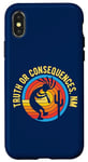 Coque pour iPhone X/XS Truth or Consequences, New Mexico Dancing Kokopelli Design