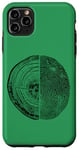 Coque pour iPhone 11 Pro Max Anneaux d'arbre et empreintes de doigts