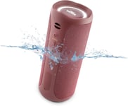 Enceinte Bluetooth puissante, résistante à l'eau, batterie 10H, microphone, grande enceinte portable True Wireless, Aux In, USB, assistant vocal et système d'éclairage | #Party Bordeaux