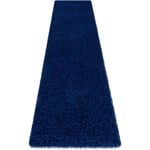 Rugsx - Tapis, le tapis de couloir soffi shaggy 5cm bleu foncé - pour la cuisine, l'antichambre, le couloir blue 60x300 cm