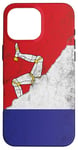 Coque pour iPhone 16 Pro Max Drapeaux France & Île de Man - French Manx