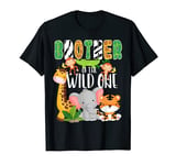 Brother of the Wild One Zoo Birthday Safari Jungle Animals T-Shirt