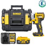 Dewalt DCF887 18V XR Impact Driver With 1 x 5Ah Battery, Charger & T-Stack Case