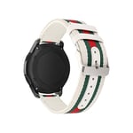 Samsung Gear S3 Frontier / S3 klockarmband nylon - Vit