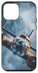 Coque pour iPhone 12 mini Design aéronautique vintage du bombardier B-17 Flying Fortress de la Seconde Guerre mondiale